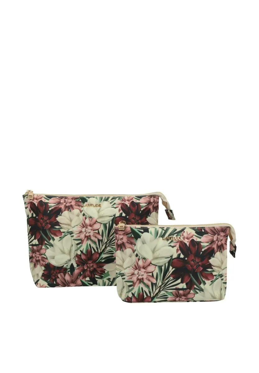 WASH SET - Kosmetiktasche - floral