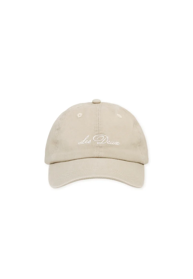 WASHED CREW DAD - Cap - light sand