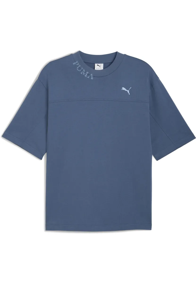 WASHED OUT BOXY - T-Shirt print - dark indigo