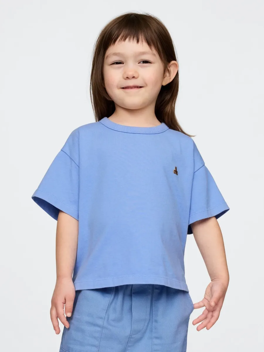 WASHED TEE UNISEX - T-Shirt basic - blue