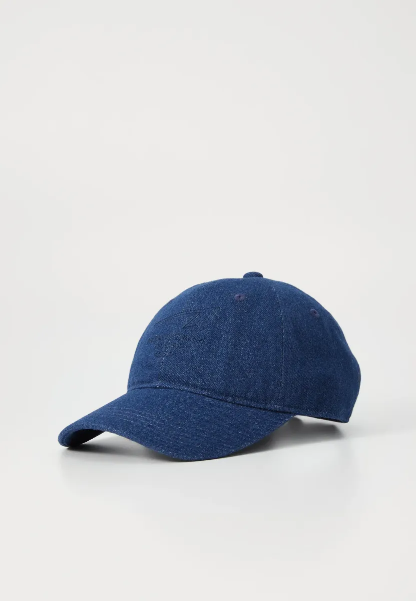 WASHED UNISEX - Cap - raw denim
