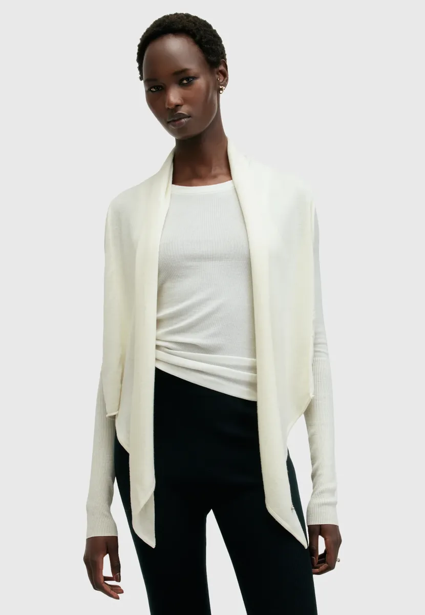 WASSON PIRATE  - Strickjacke - white