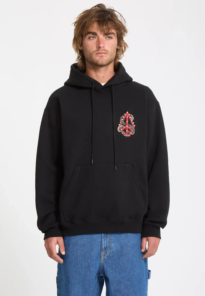 WATANITE - Kapuzenpullover - black