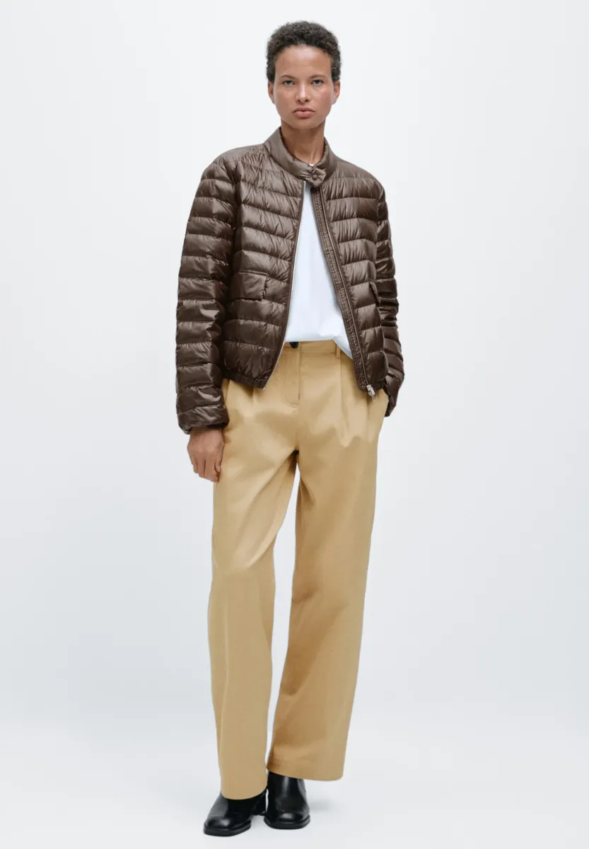 WATER-REPELLENT - Daunenjacke - dark brown