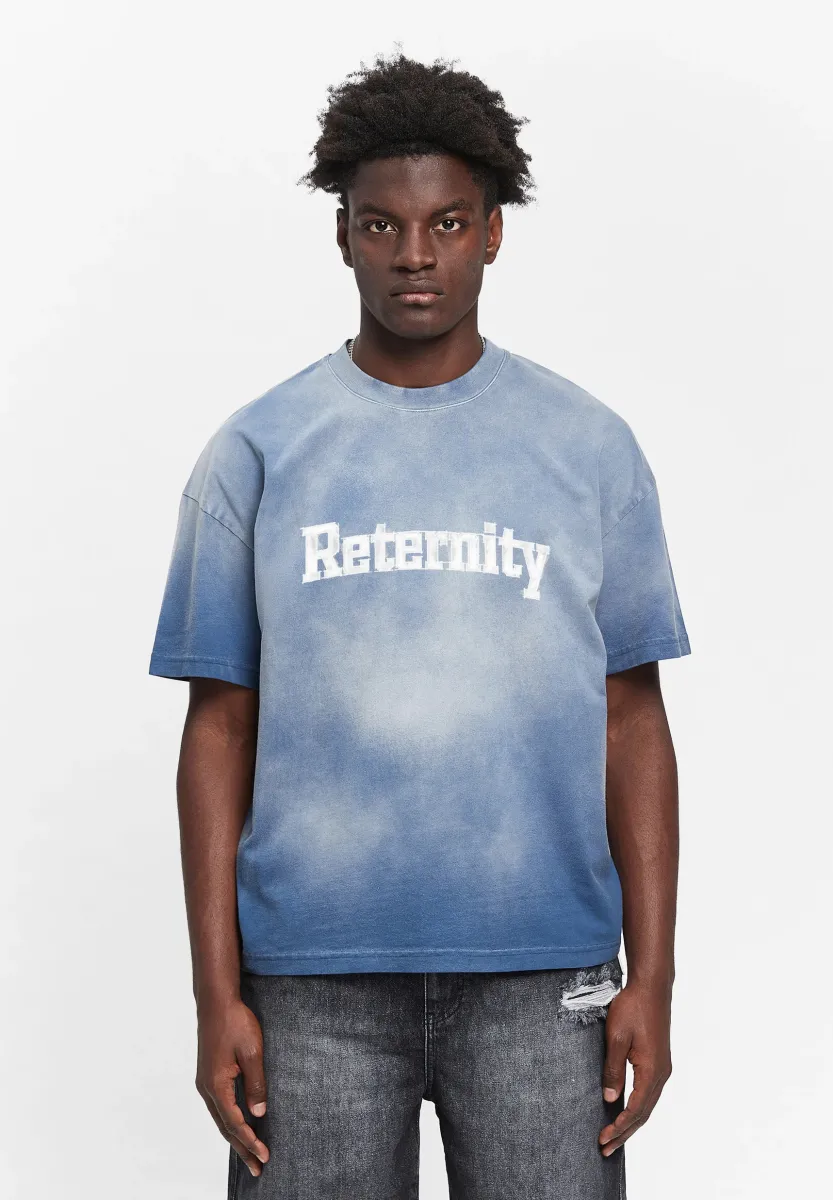 WATERCOLOR - T-Shirt print - washed blue