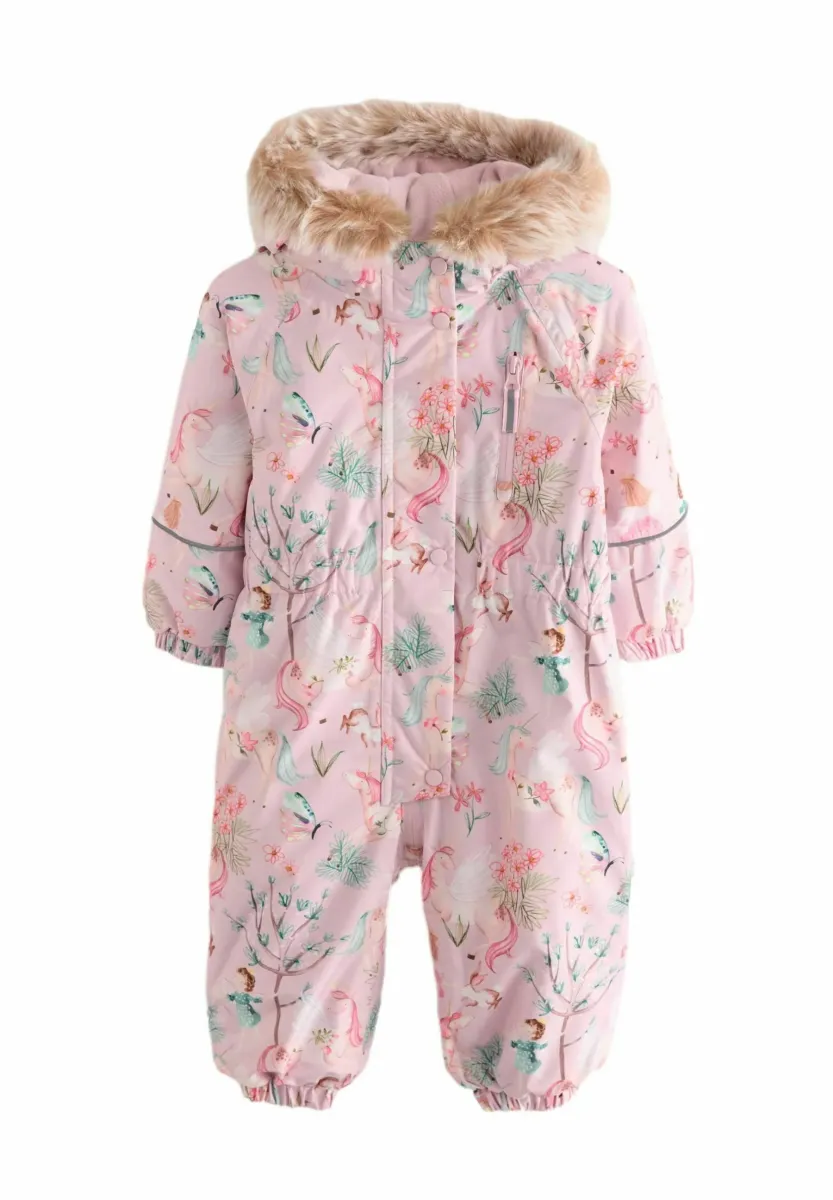 WATERPROOF TRIM PRINTED - REGULAR FIT - Schneeanzug - pink unicorn