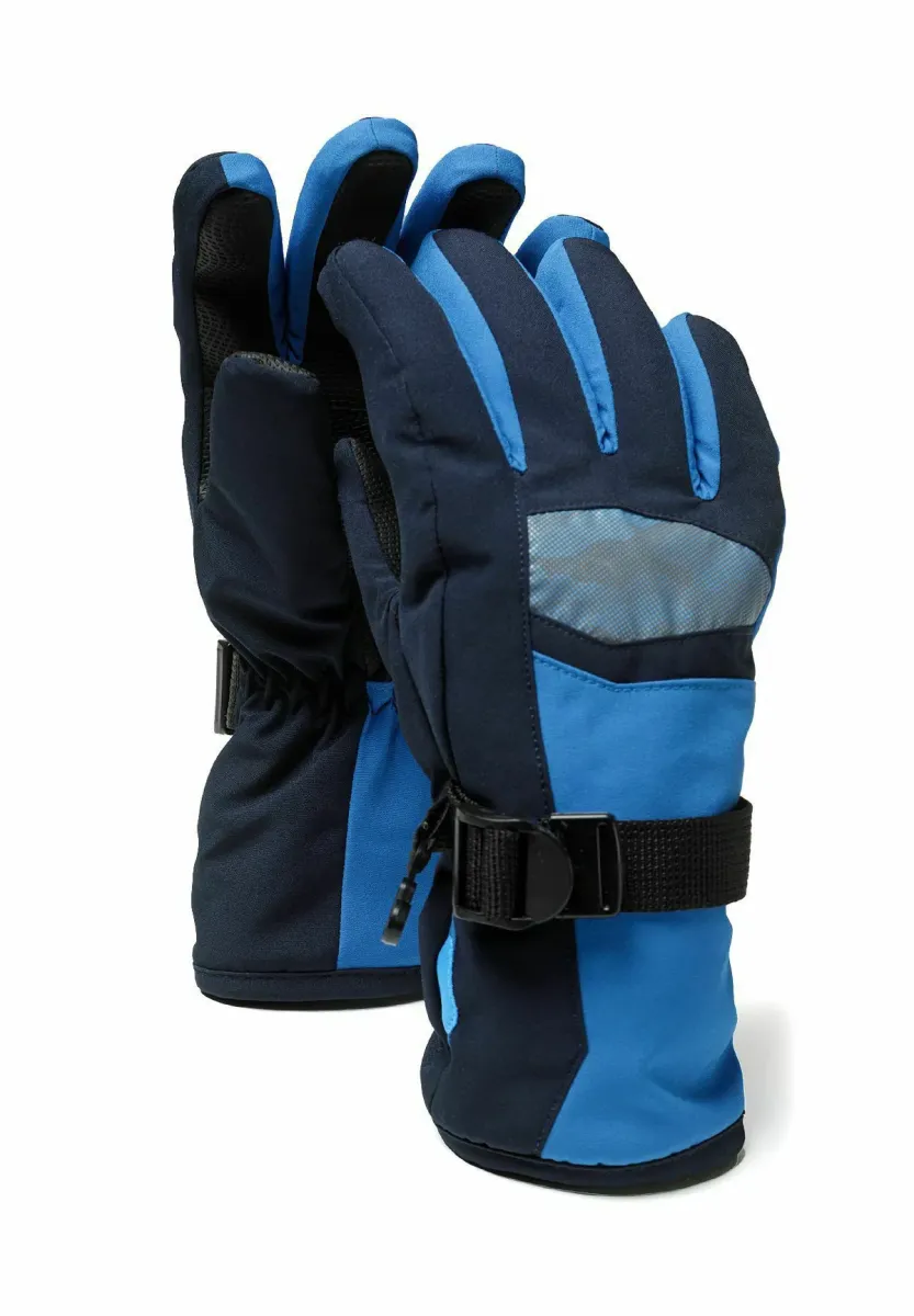 WATERPROOF WITH REFLECTIVE PANEL - Fingerhandschuh - blue