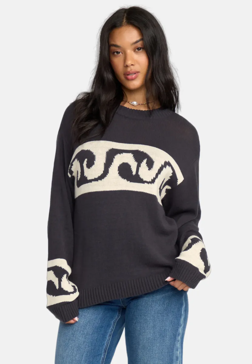 WAVE FADE - KUSCHELIGER - Strickpullover - bsd