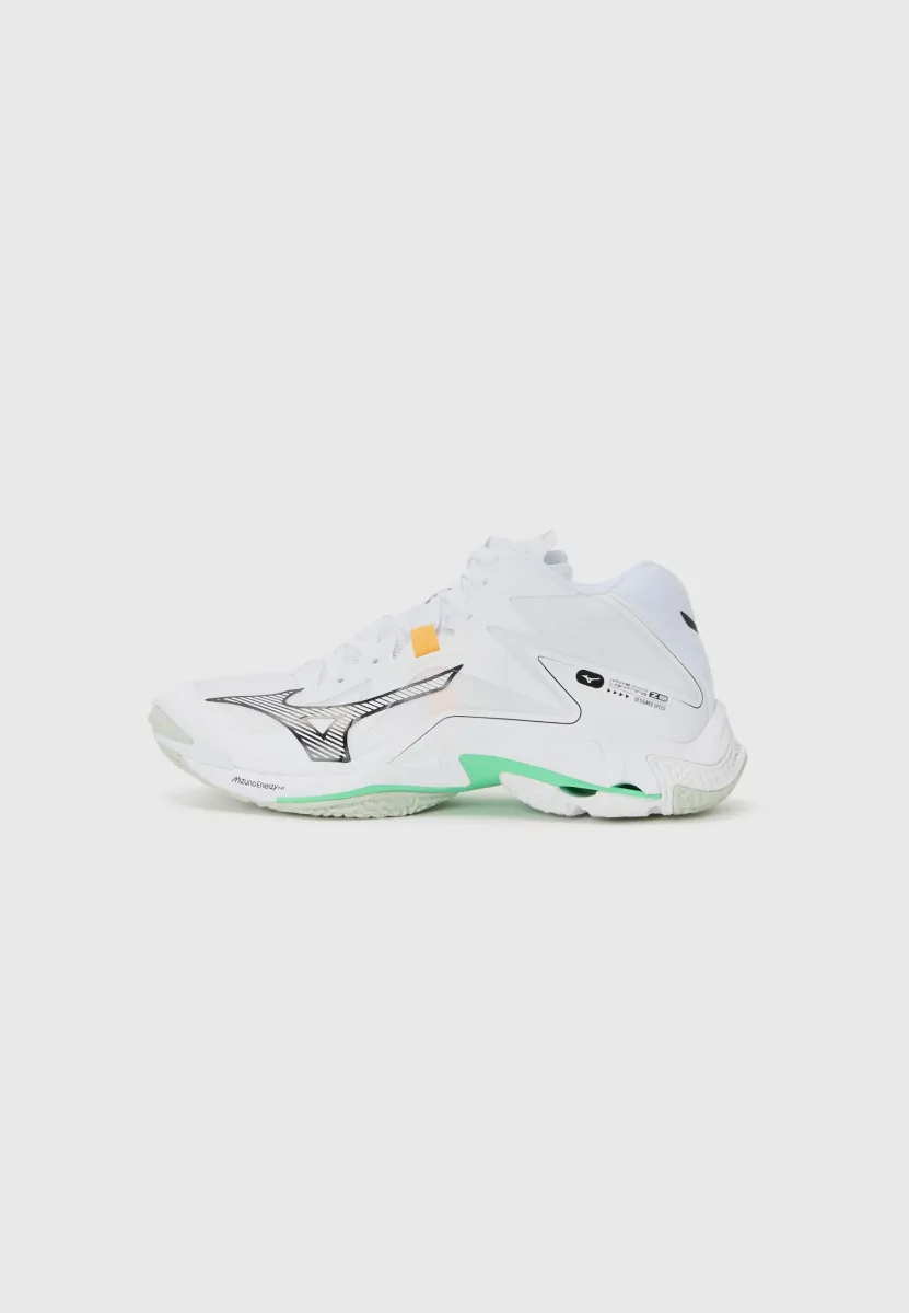 WAVE LIGHTNING Z8 - Volleyballschuh - white/black/frozen emerald