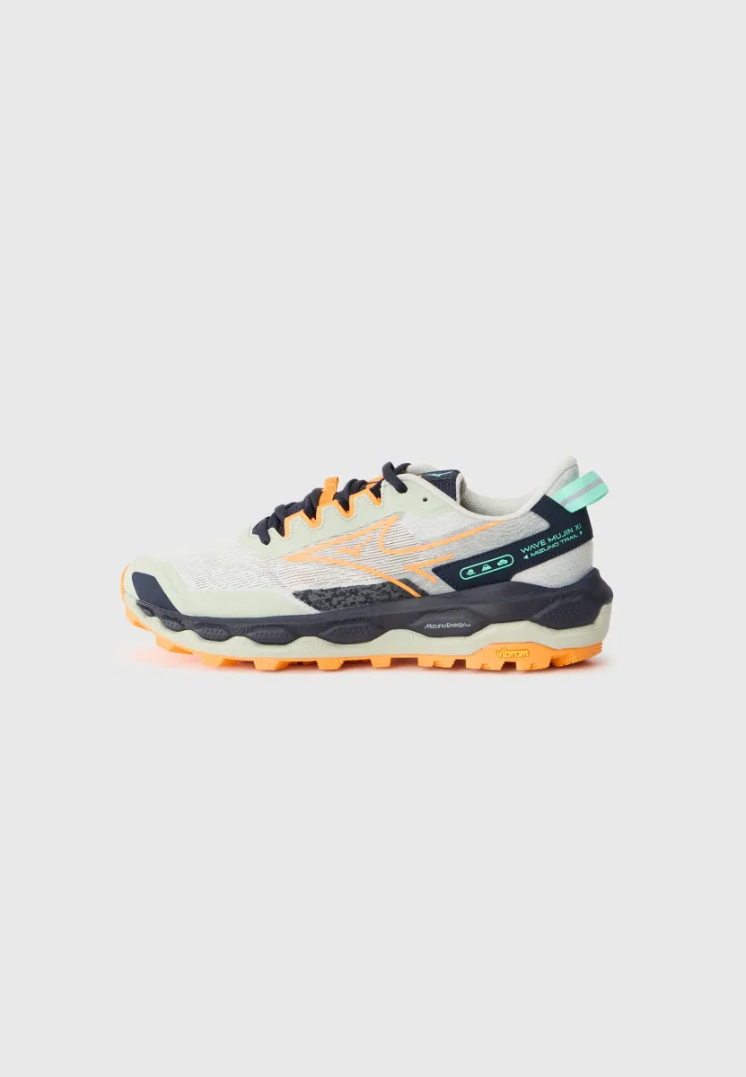 WAVE MUJIN 11 - Laufschuh Trail - mercury/tangelo/tangelo