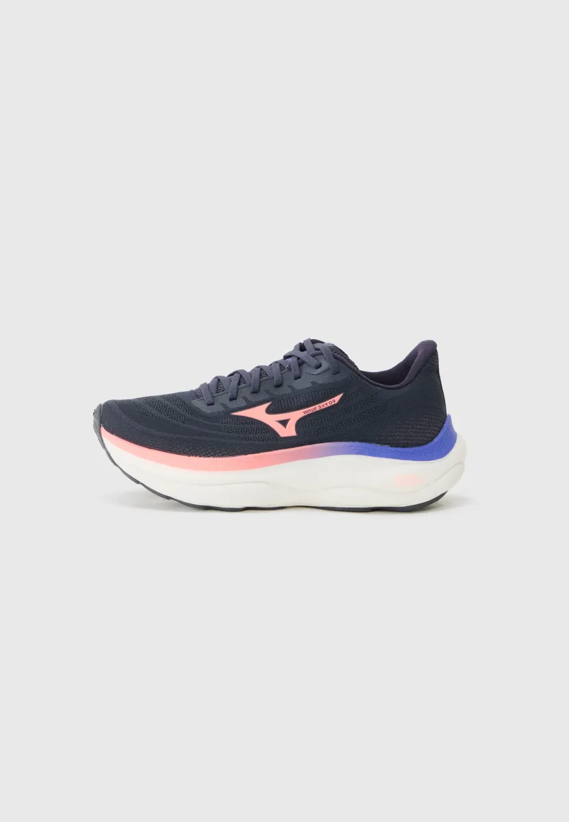 WAVE SKY 9 - Laufschuh Straße - odyssey gray/striking coral/iris bloom