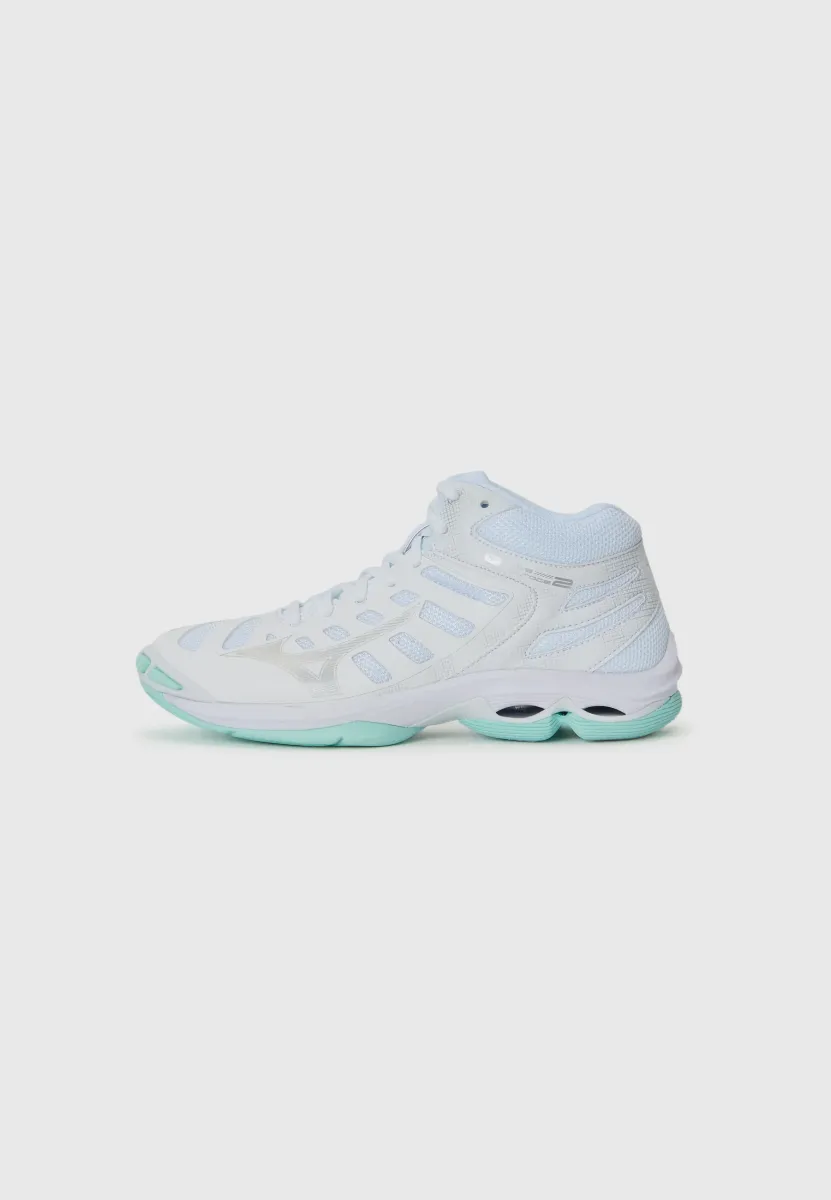 WAVE VOLTAGE 2 - Volleyballschuh - white/blue tint