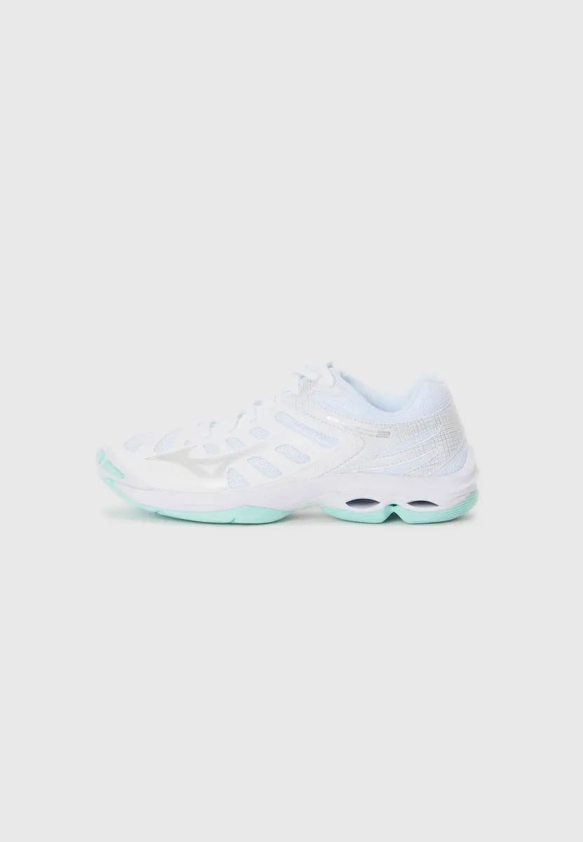 WAVE VOLTAGE 2 - Volleyballschuh - white/blue tint