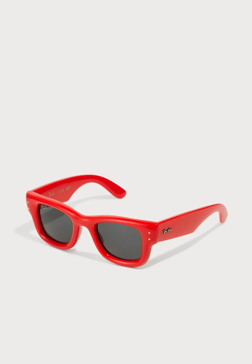 WAYFARER PUFFER ROCKY UNISEX - Sonnenbrille - red