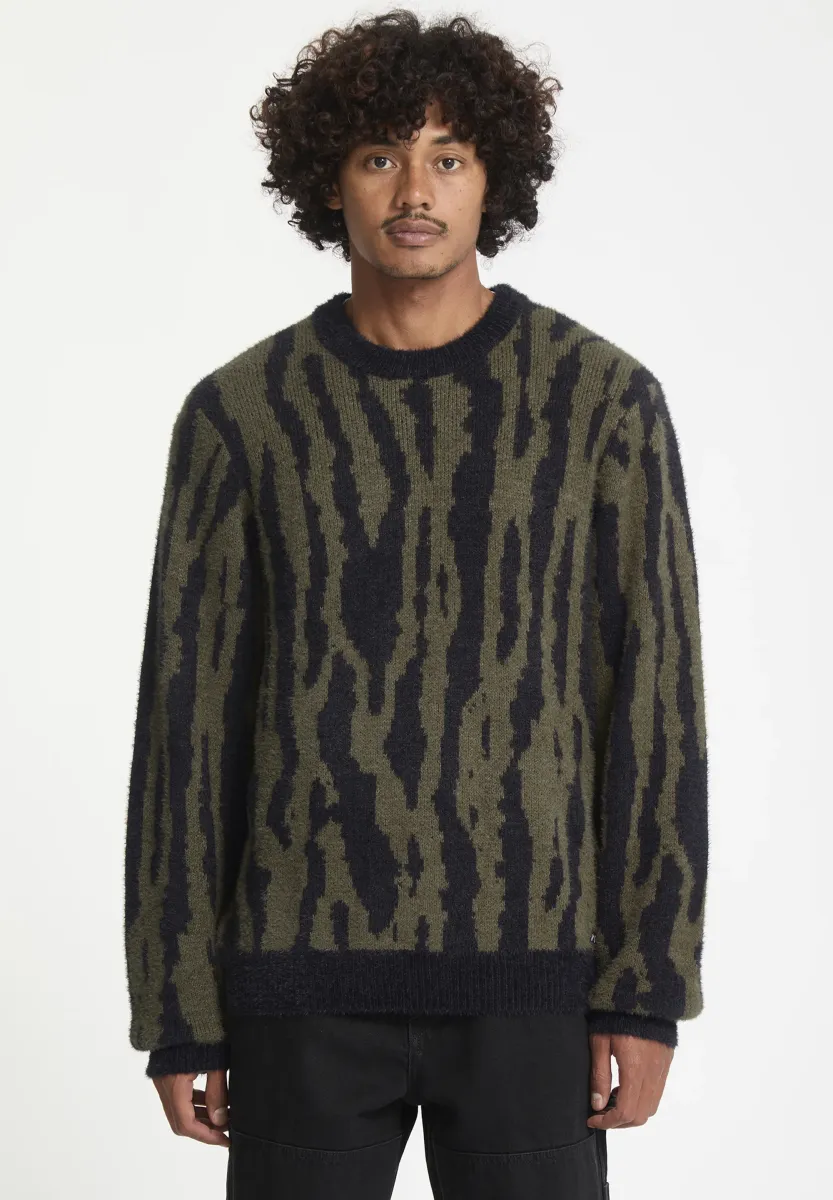 WAZERMOON - Strickpullover - black