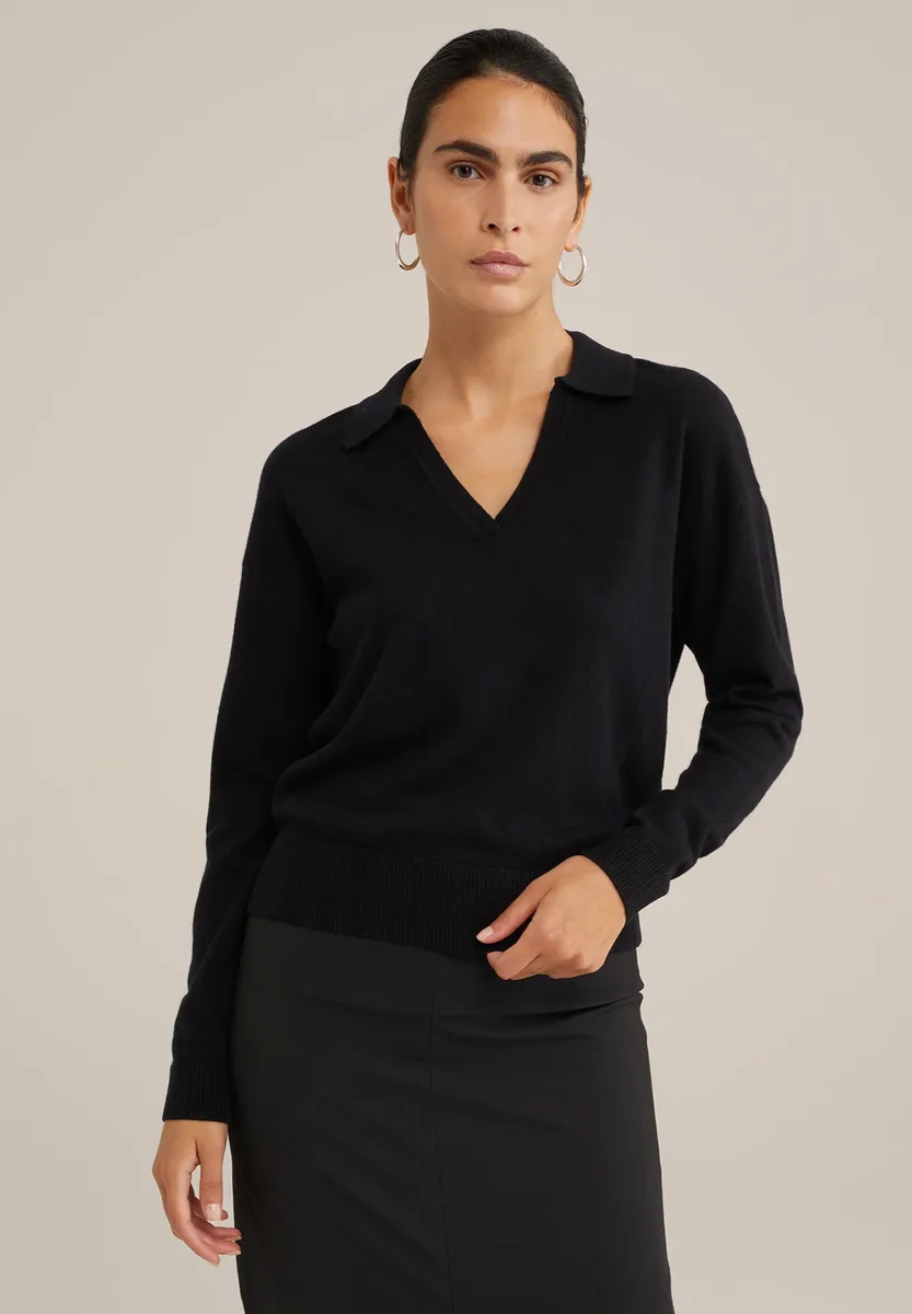 WE STUDIO - Strickpullover - black