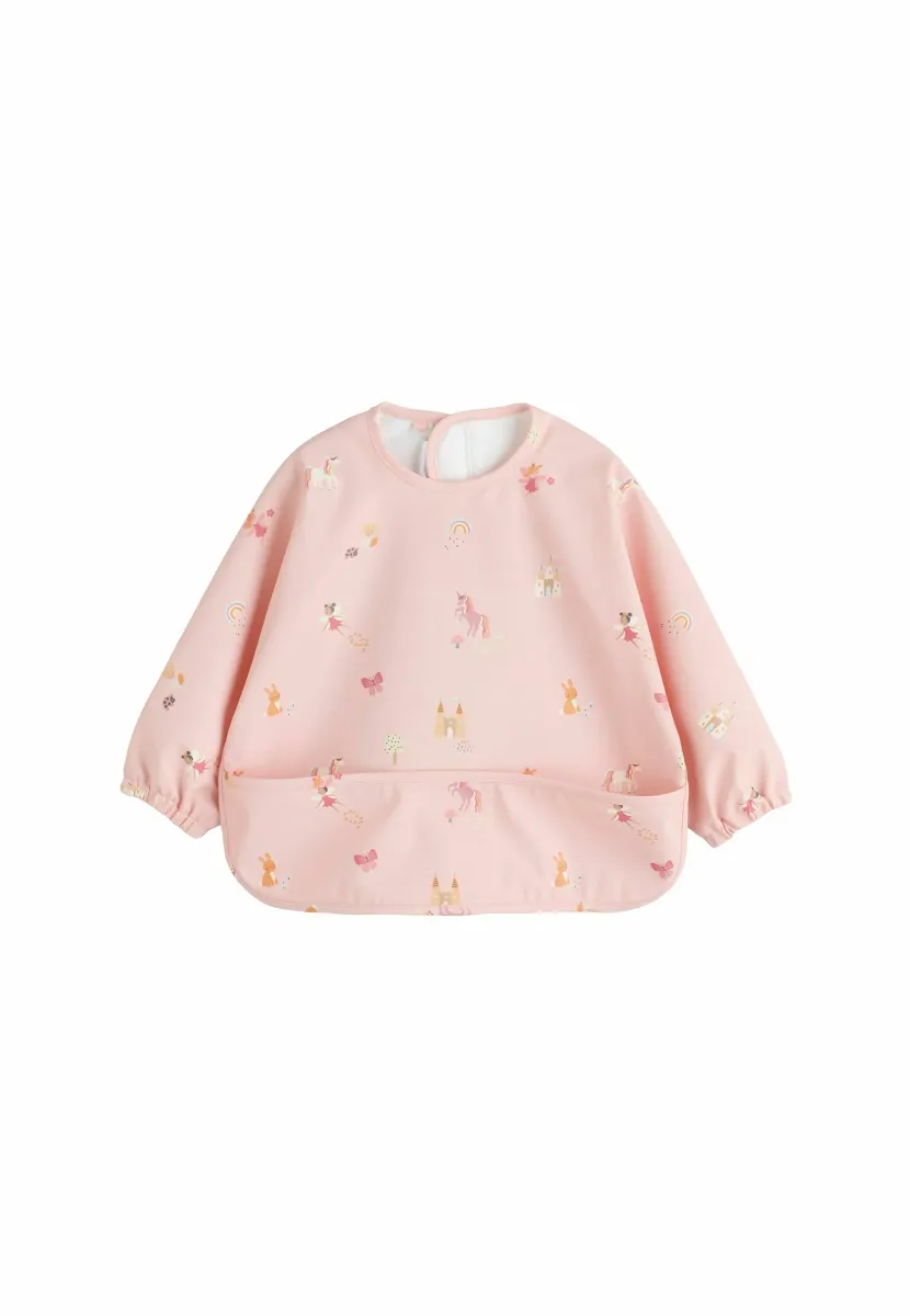 WEANING AND FEEDING SLEEVED - Lätzchen - pink unicorn fairies