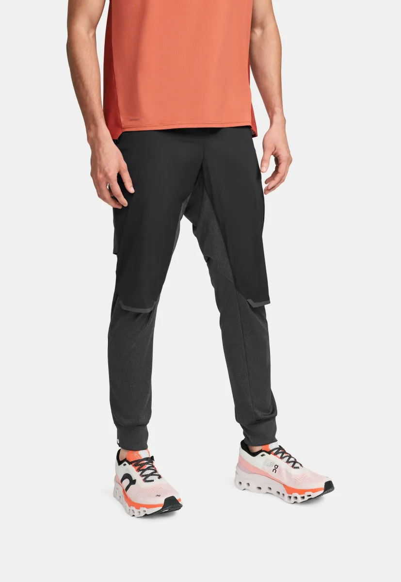 WEATHER - Stoffhose - black