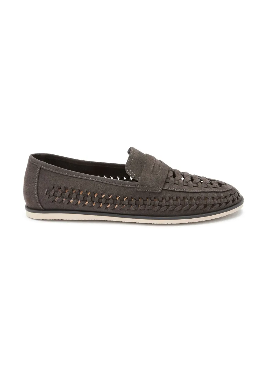 WEAVE LOAFERS STANDARD - Mokassin - grey