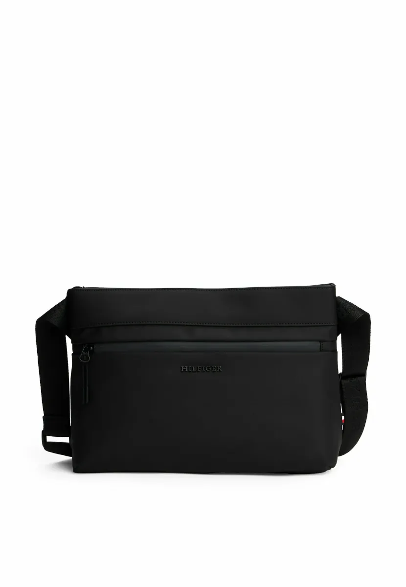 WEBBING STRAP MESSENGER - Umhängetasche - black