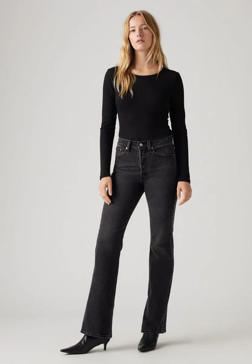 WEDGIE BOOT - Jeans Bootcut - on the town no crackle