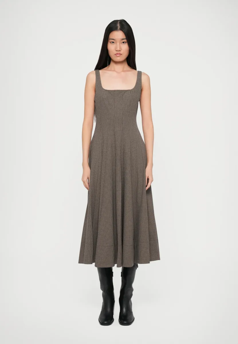 WELLS DRESS - Freizeitkleid - houndstooth