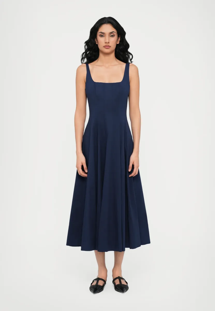 WELLS DRESS - Freizeitkleid - navy