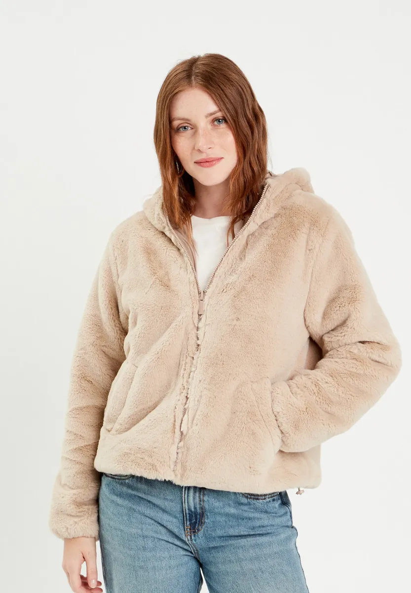 WENDE - Winterjacke - beige
