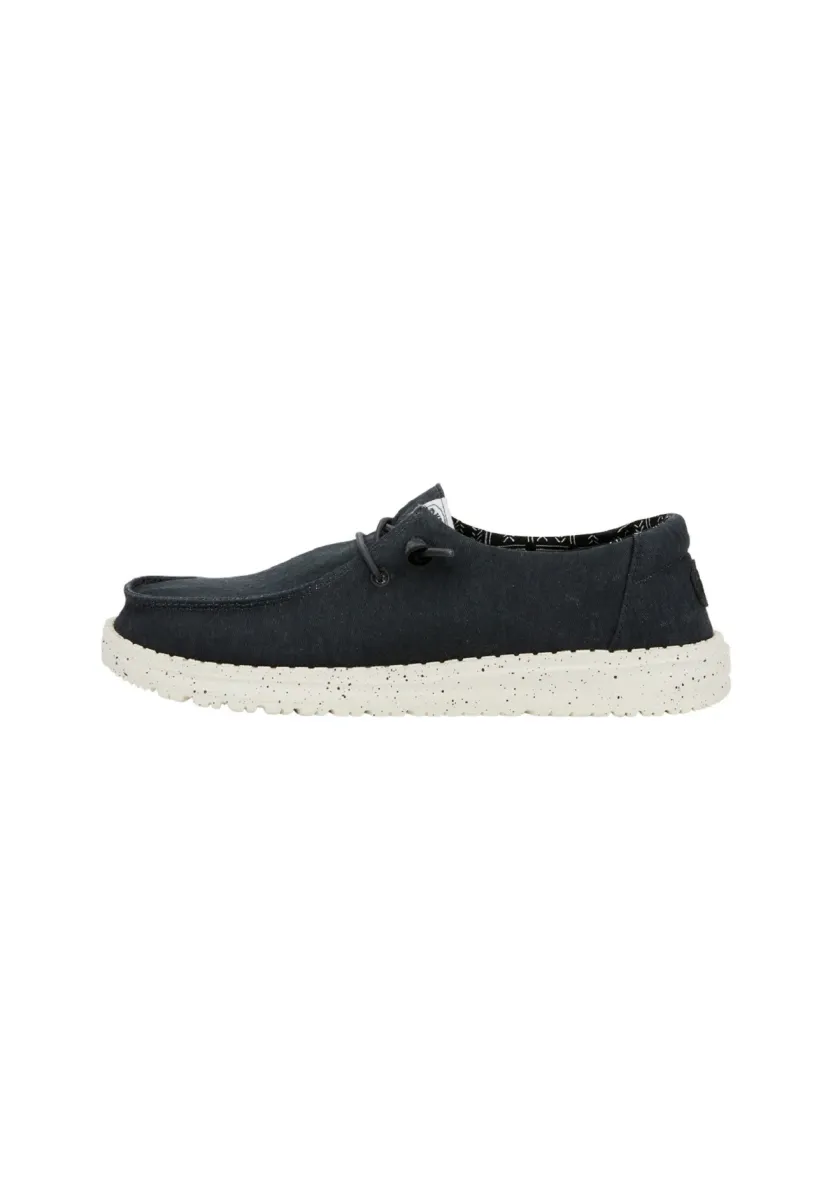 Wendy Stretch Canvas - Slip-On Schuhe - Slipper - black white