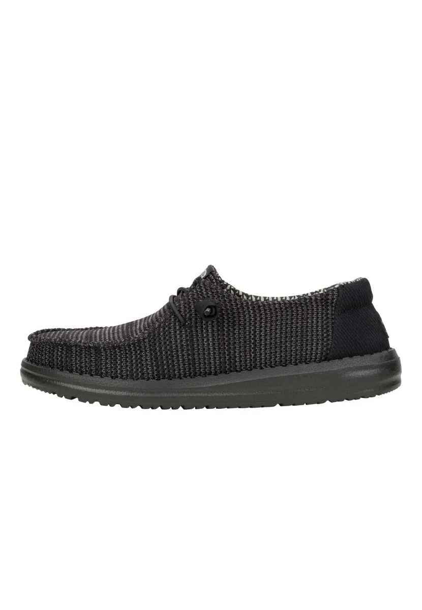 Wendy Stretch Sox - Slip-On Schuhe - Sportlicher Schnürer - black