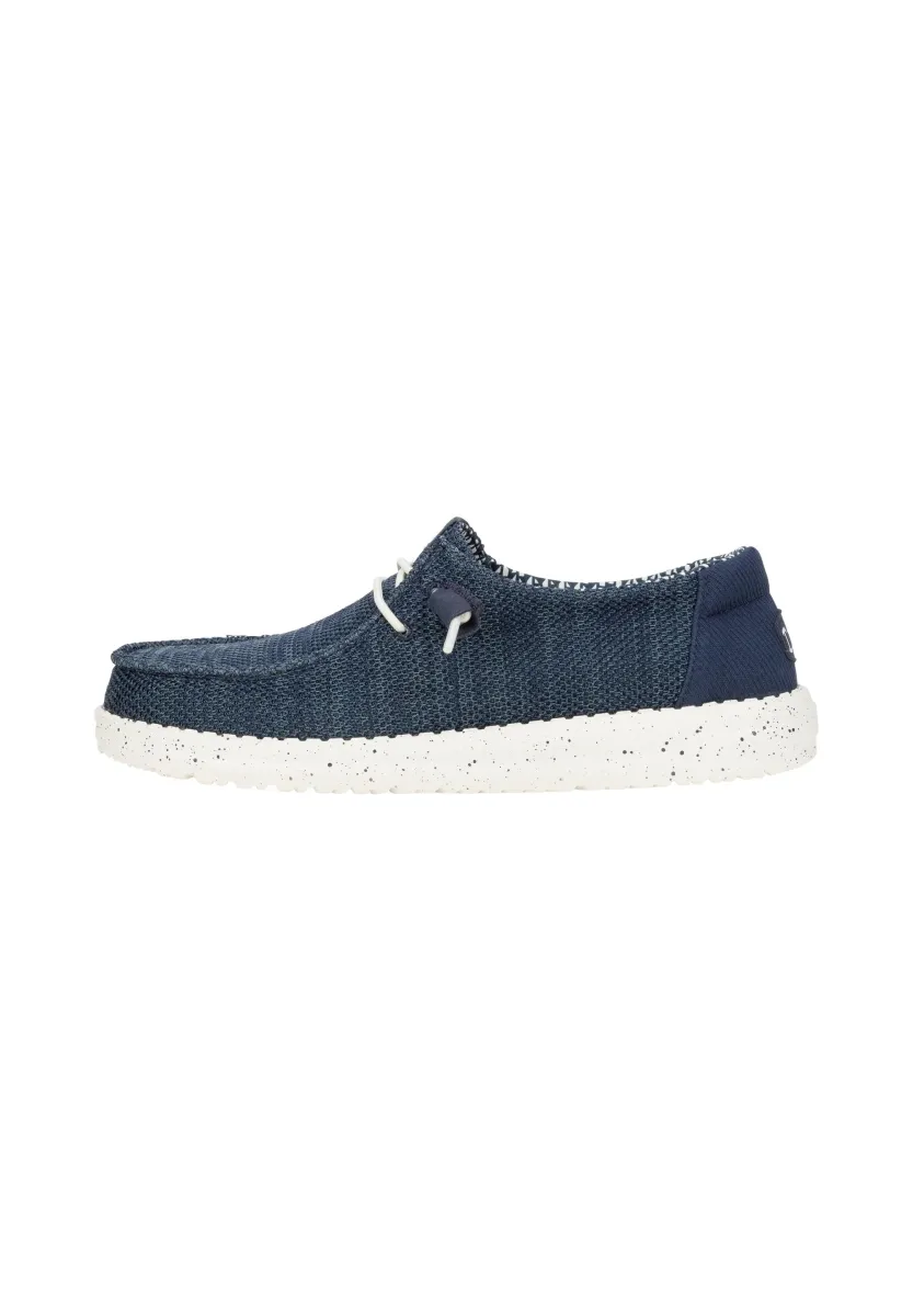 Wendy Stretch Sox - Slip-On Schuhe - Sportlicher Schnürer - navy