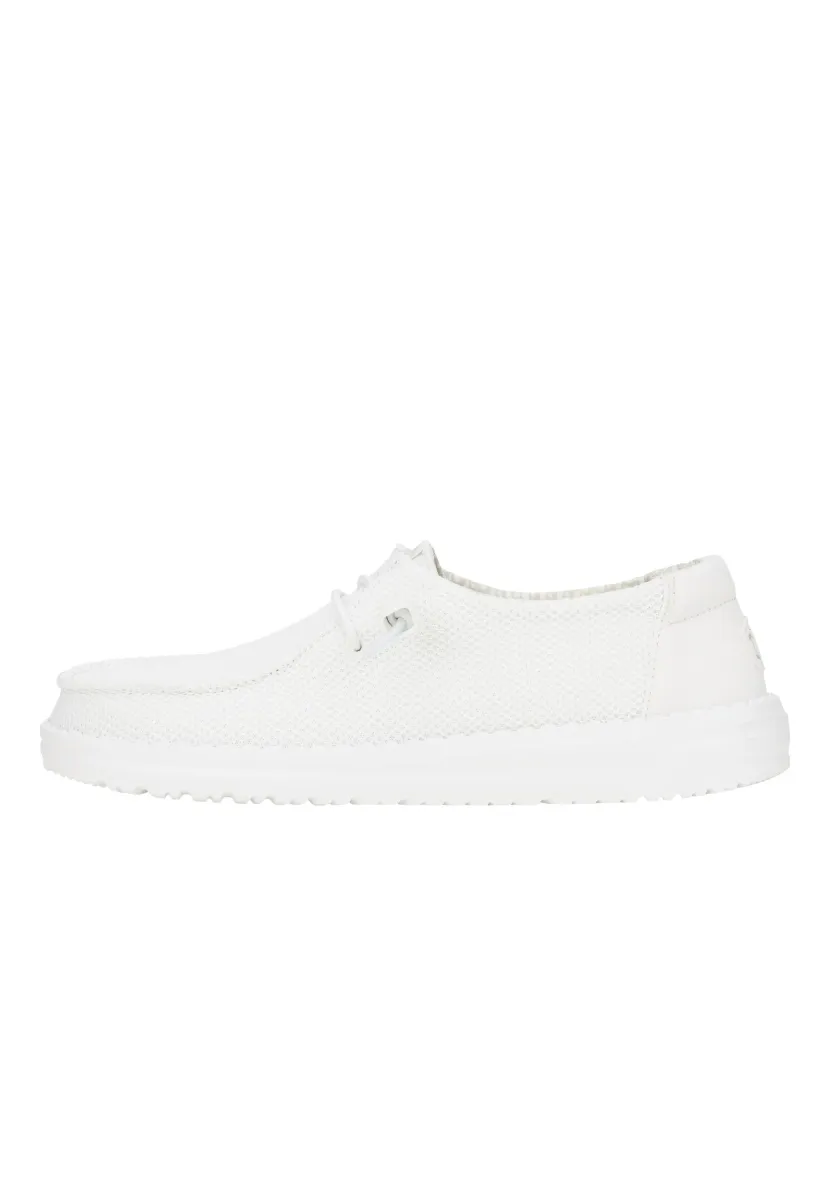 Wendy Stretch Sox - Slip-On Schuhe - Sportlicher Schnürer - white