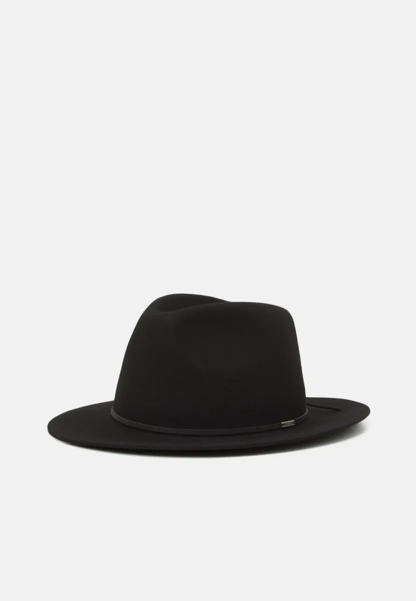 WESLEY FEDORA UNISEX - Hut - black