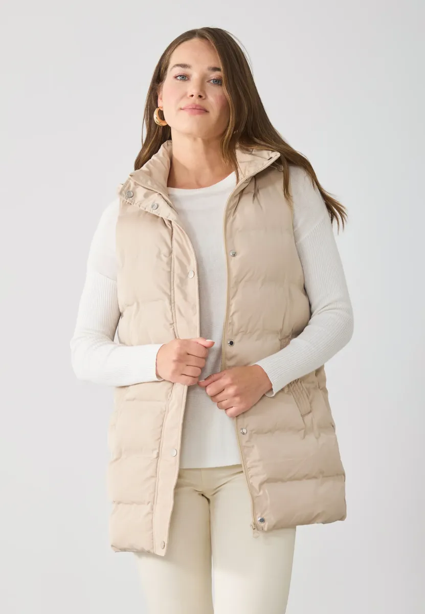 Weste - beige