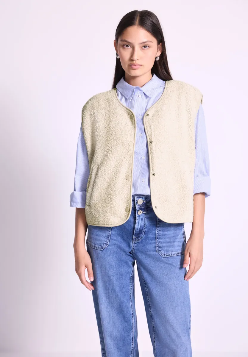 Weste - beige
