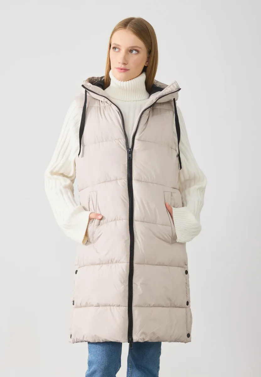 Weste - beige