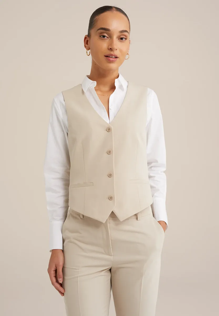 Weste - beige