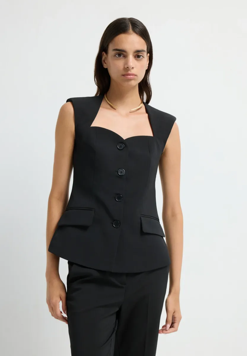 Weste - black