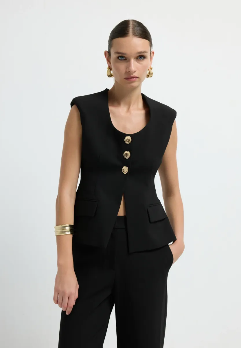 Weste - black