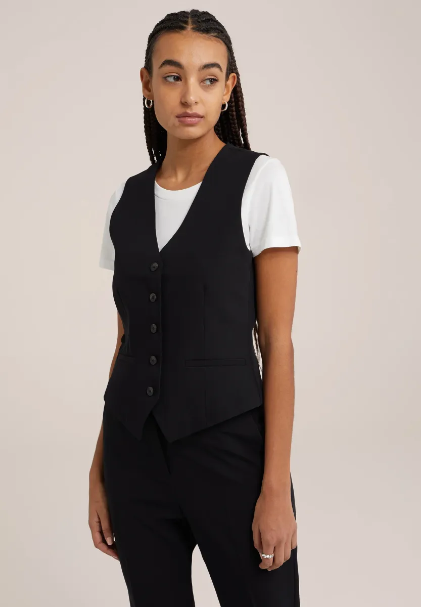 Weste - black