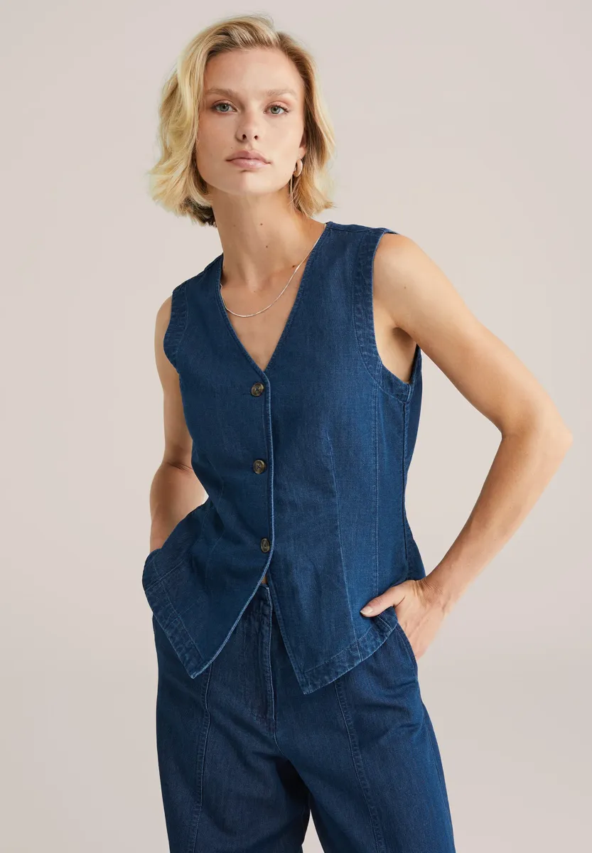 Weste - dark blue