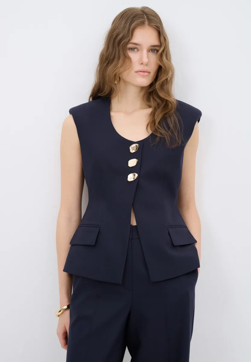 Weste - dark blue