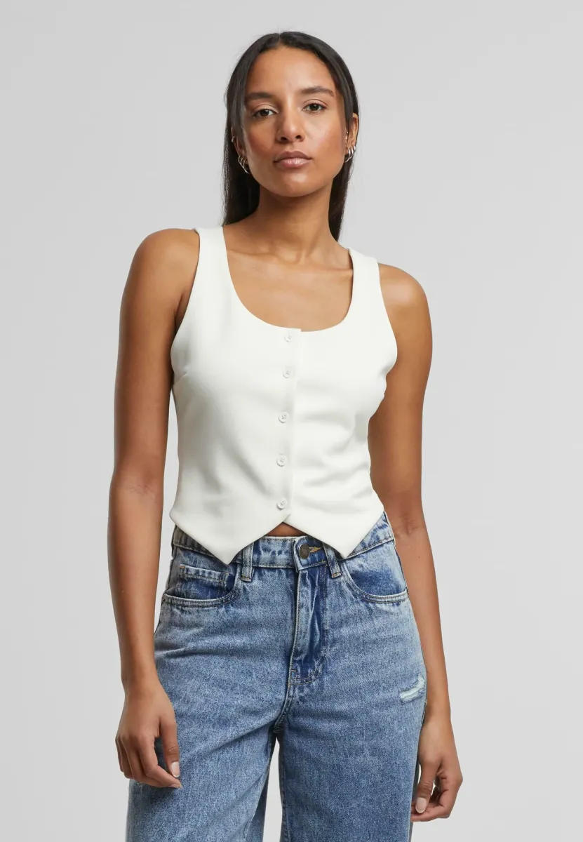 Weste - offwhite