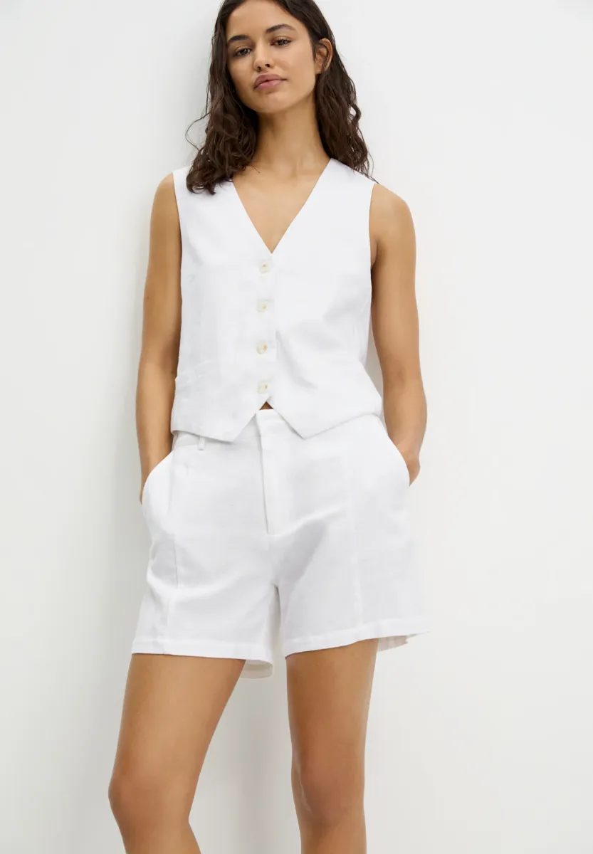 Weste - white