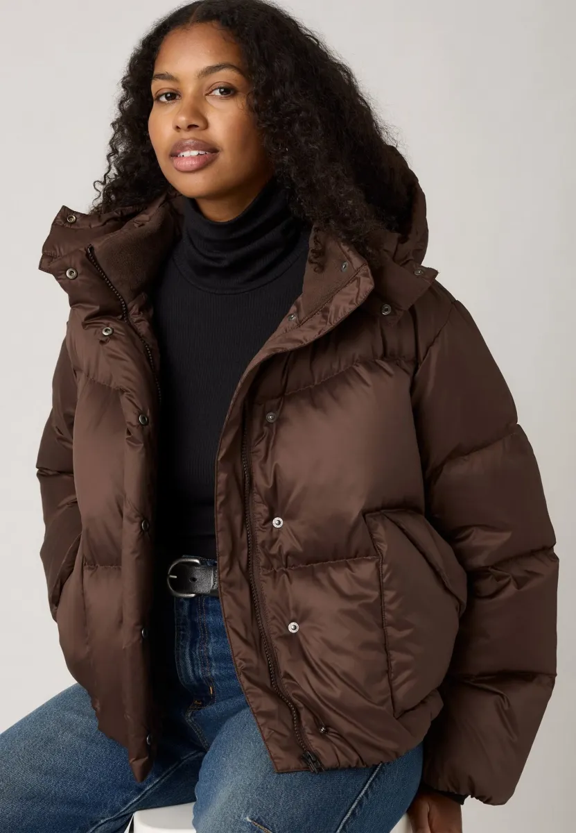 WESTERN BUBBLE SHORTIE - Daunenjacke - bracken