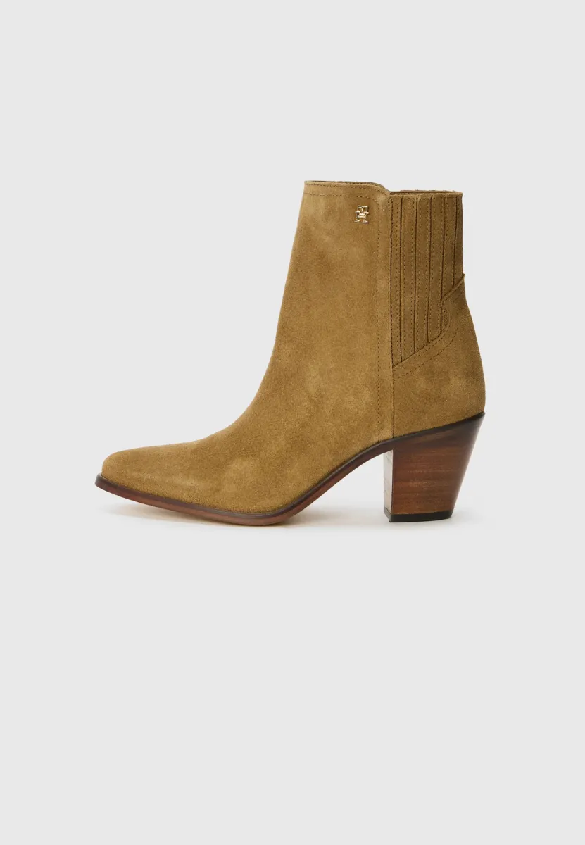 WESTERN CHELSEA - Cowboy-/Bikerstiefelette - rooted brown
