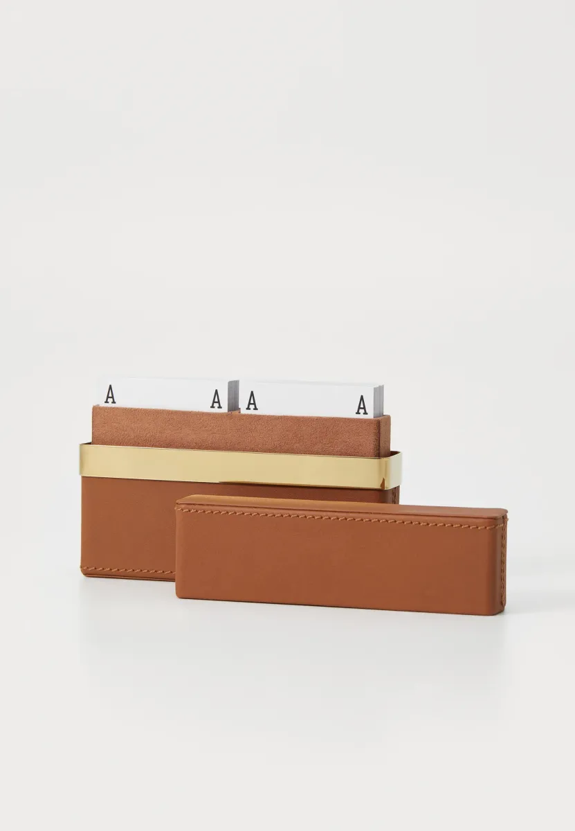 WESTOVER PLAY CARD SET - Sonstige Accessoires - brown