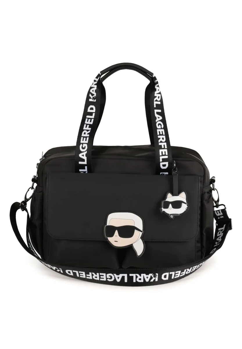 Wickeltasche - black