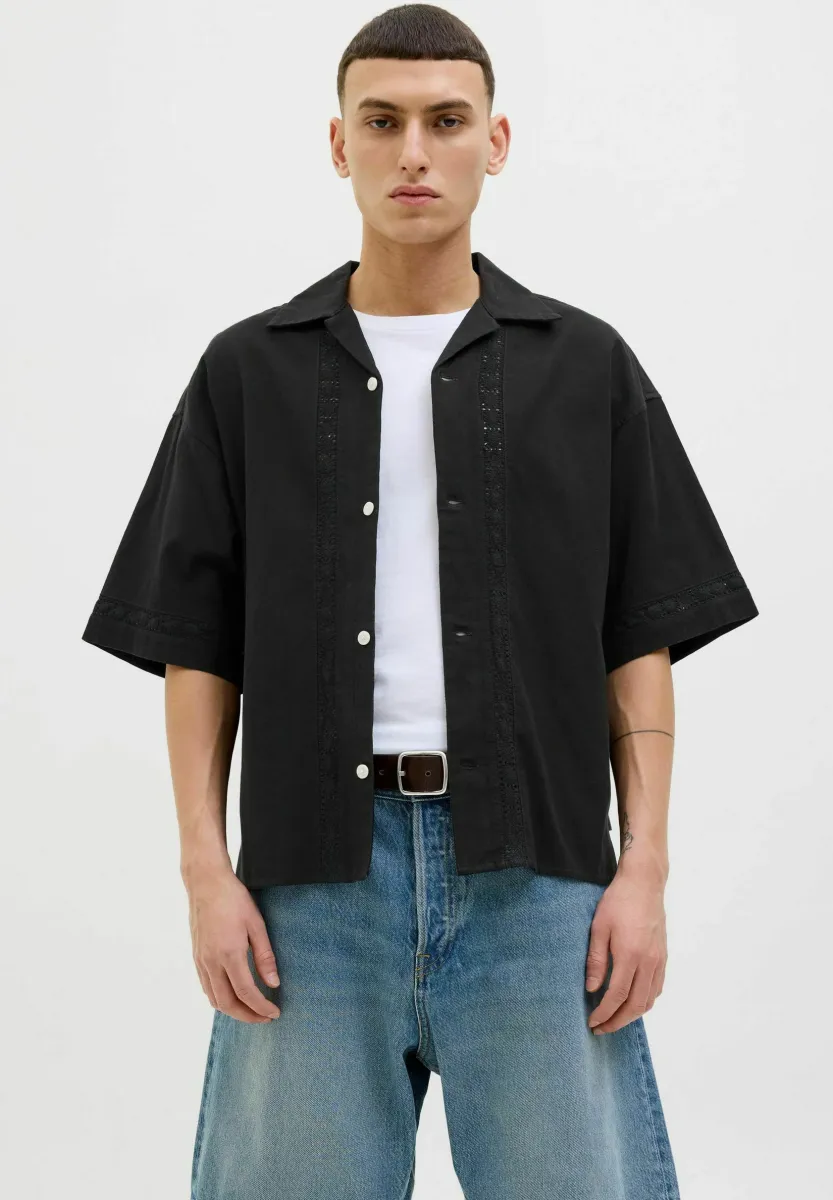 WIDE FIT - Hemd - black