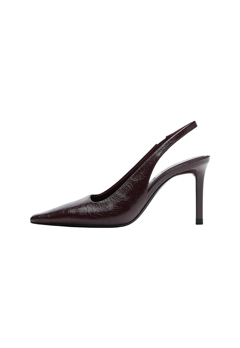 WIDE FIT - High Heel Pumps - dark red